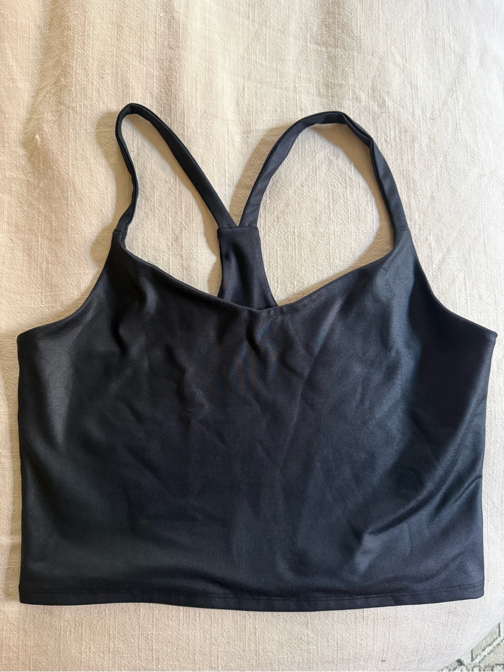 Abercrombie & Fitch Black Racerback Tank Top